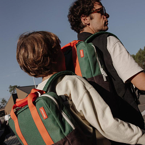 Рюкзак для взрослых Hello Hossy "City Mini Dark Green", темно-зеленый